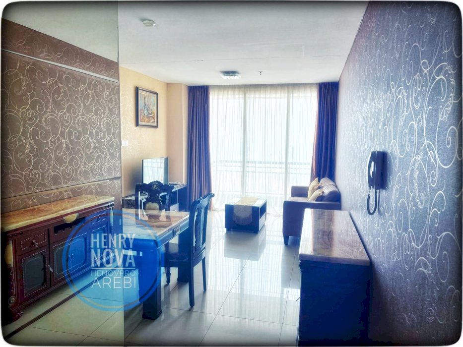 Central Park Res Unit 2+1BR Best View Full Furnish Dekat MALL CP