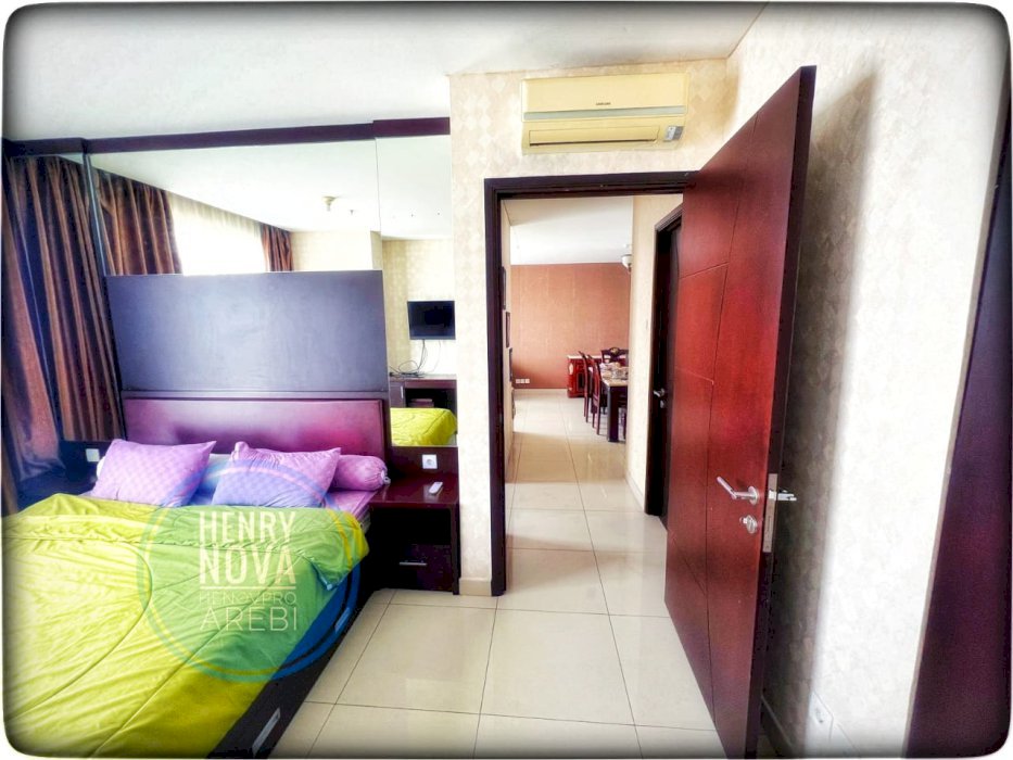 Central Park Res Unit 2+1BR Best View Full Furnish Dekat MALL CP