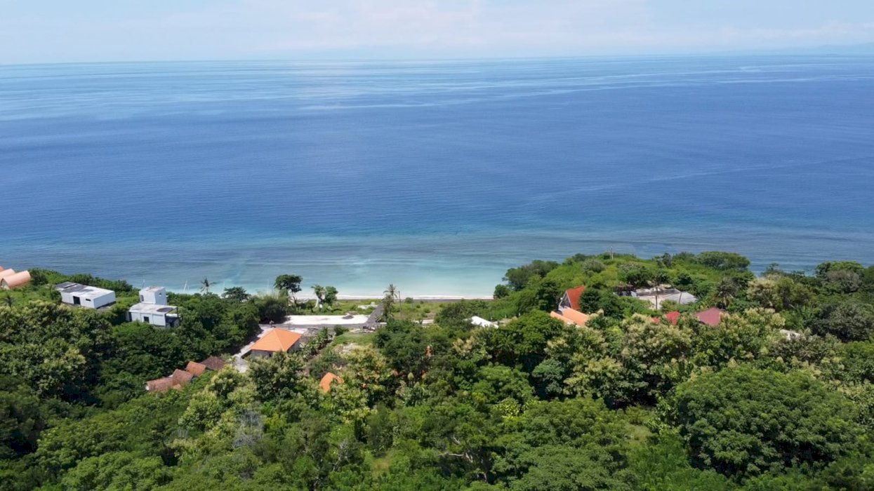 Tanah Exclusive dengan view laut lebih dari 180º di Nusa Penida, Bali