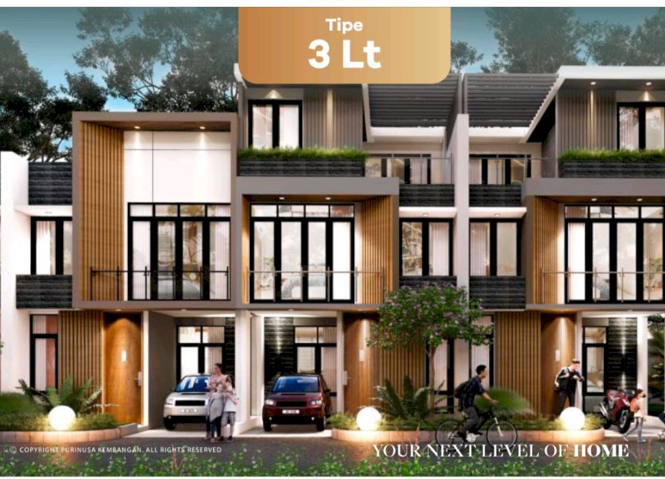 Rumah murah 3 lantai d jakarta barat di jantung kota