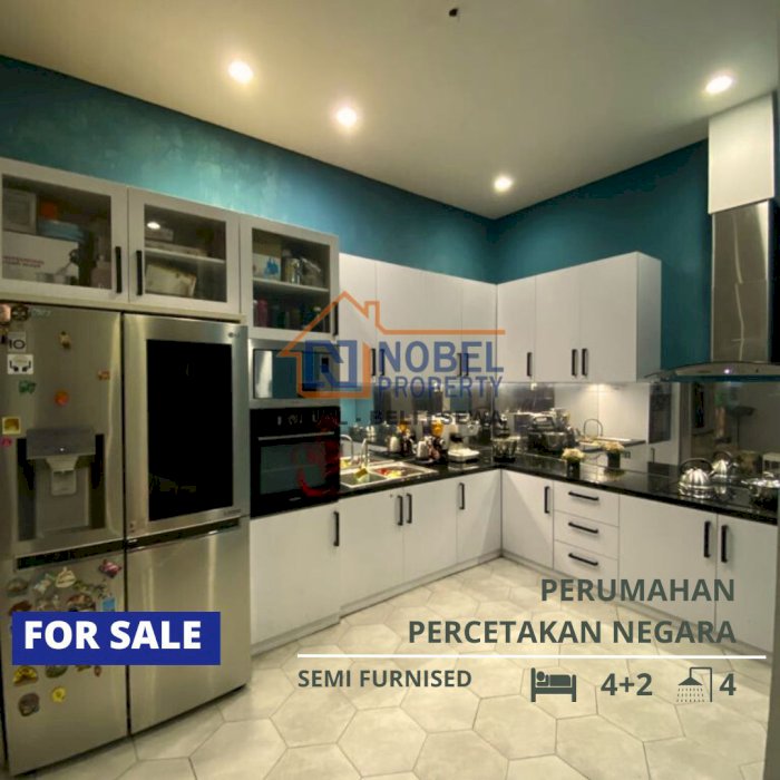 Dijual Rumah Percetakan Negara Di Pusat Kota Jakarta