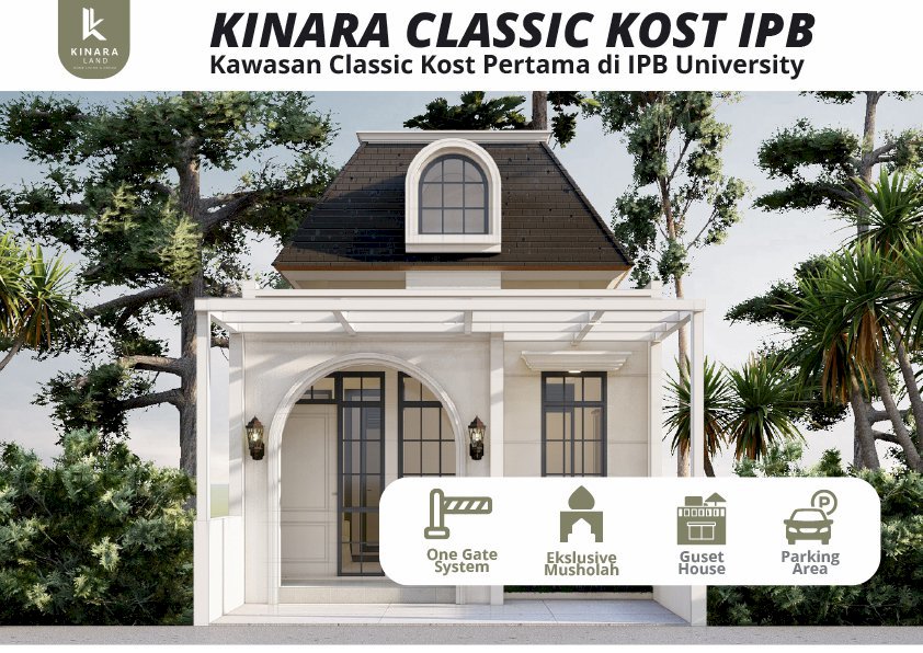 PROMO Unit Terakhir Kost Premium dekat Kampus IPB, Full Furnished