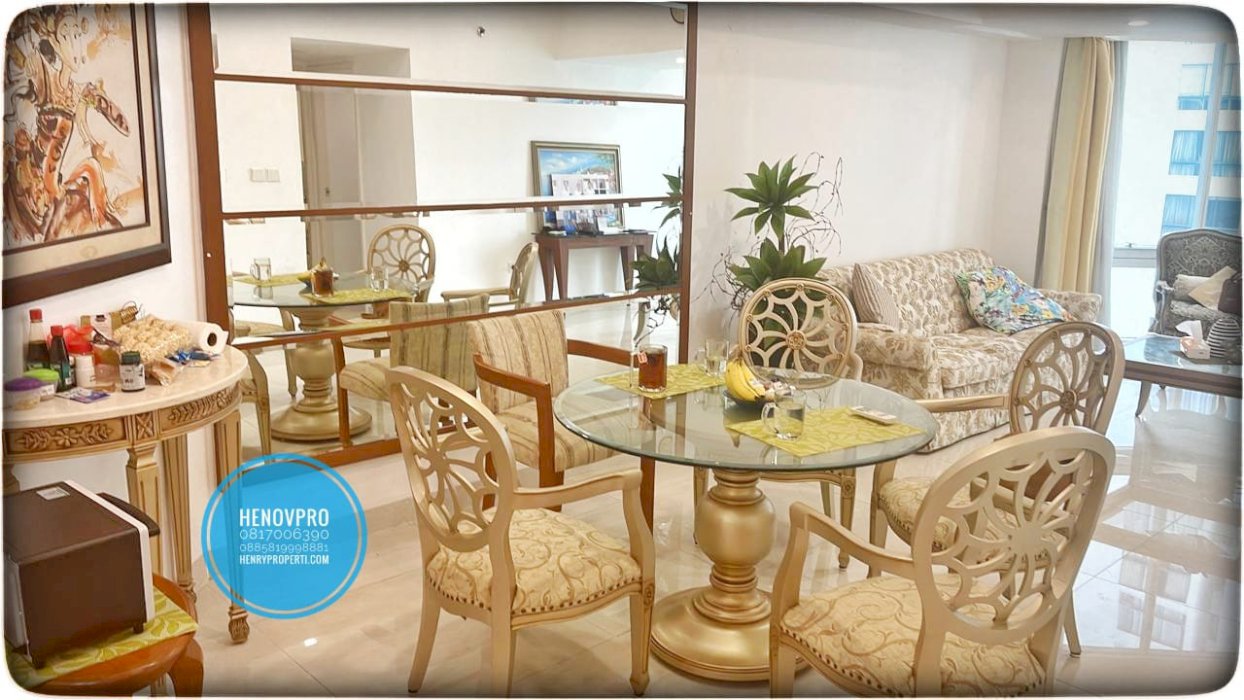 Taman Anggrek Condominium 2+1BR RENOV UNIT BEST GARDEN VIEW