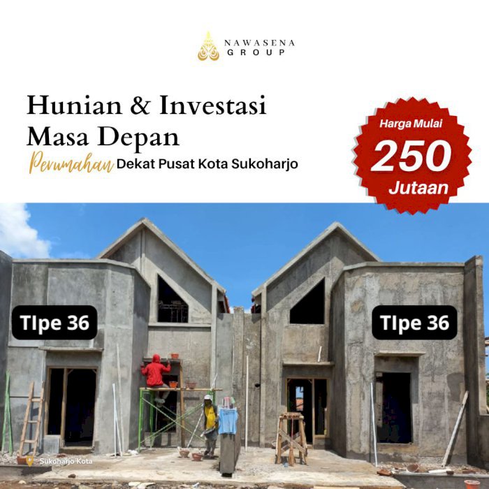 Rumah Murah Di Sukoharjo kota