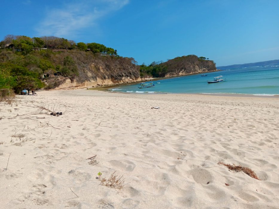 Tanah di pantai surga Lombok Timur NTB