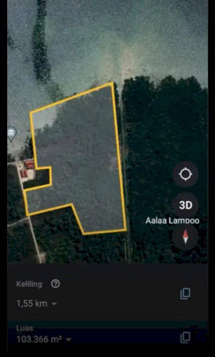 Lahan Pesisir Pantai Kawasan Industri & Pabrik
