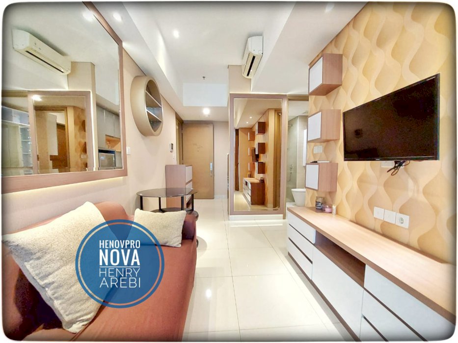 DISEWA PERTAHUN Taman Anggrek Residence Unit 2 BR Full Furnish