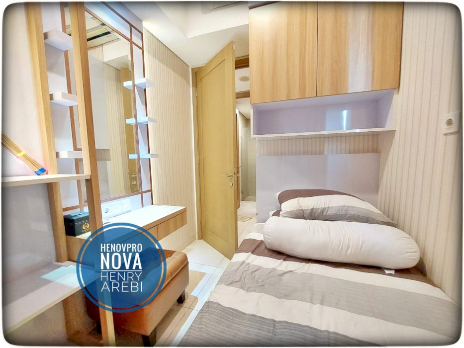 DISEWA PERTAHUN Taman Anggrek Residence Unit 2 BR Full Furnish
