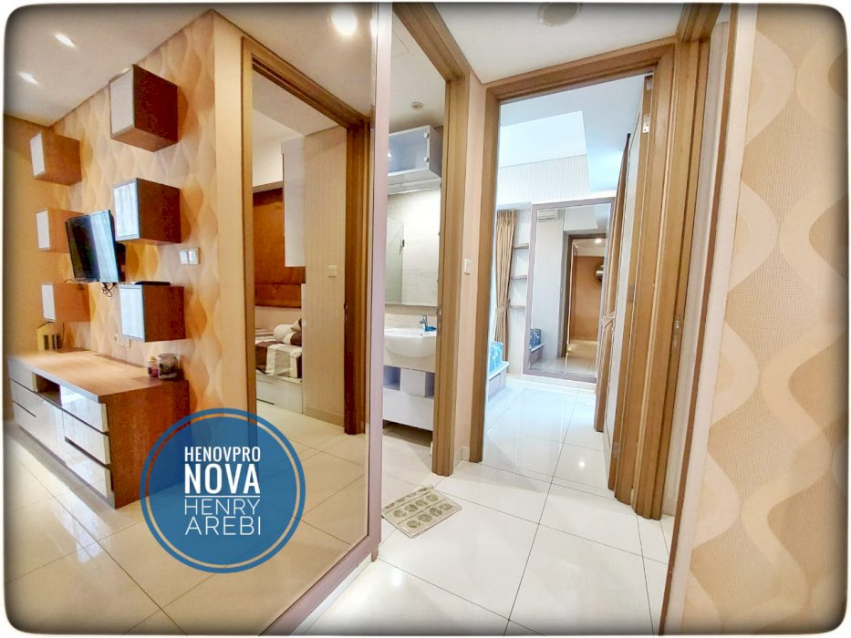 DISEWA PERTAHUN Taman Anggrek Residence Unit 2 BR Full Furnish