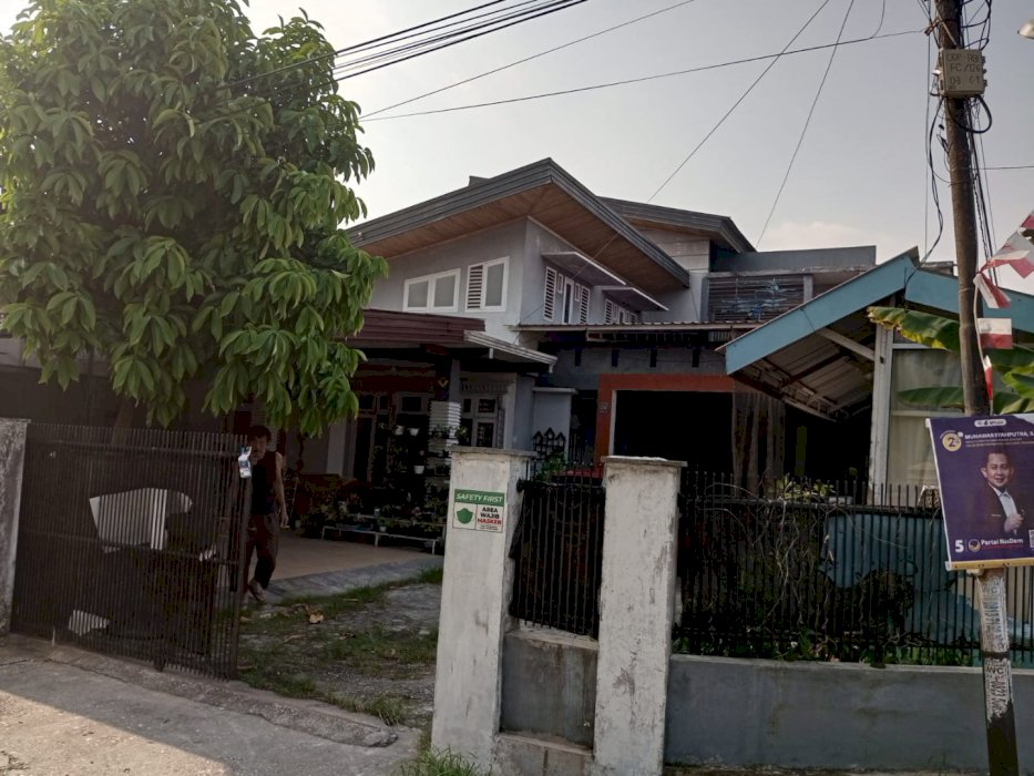Jual rumah ukuran tanah 38 x 25m surat shm