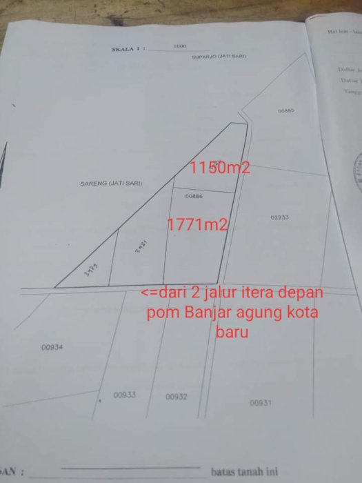 JUAL TANAH PRIBADI SHM TANPA PERANTARA (085768517516)