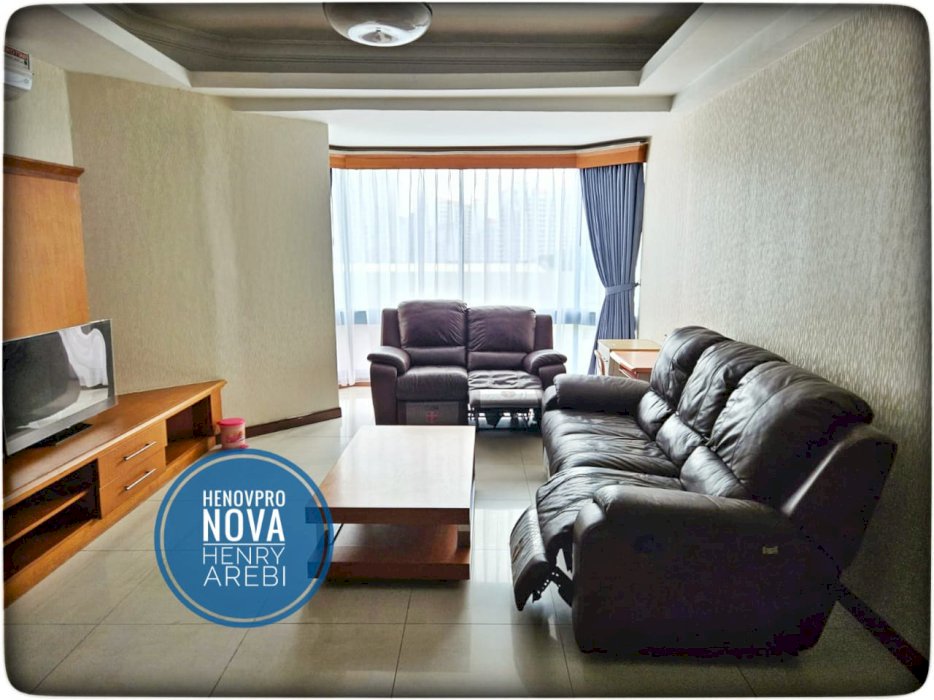 Taman Anggrek Unit 3+1BR Full Renov + Furnish City View