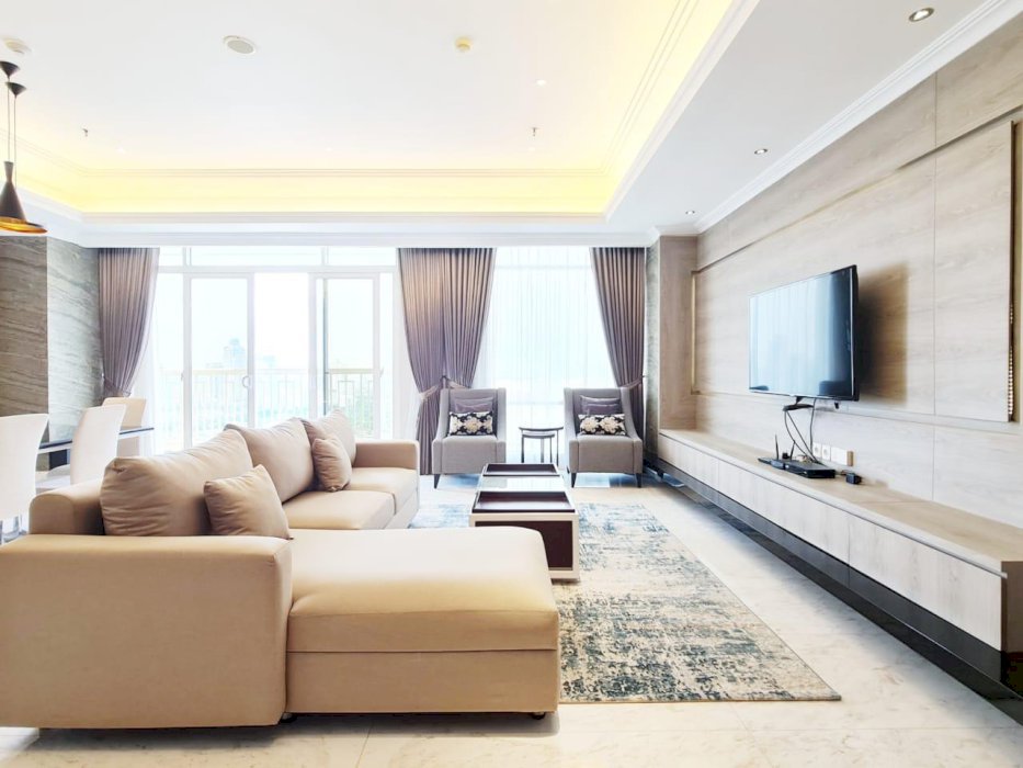 Botanica Apartment 3+1BR Dekat Binus University Bisa KPA