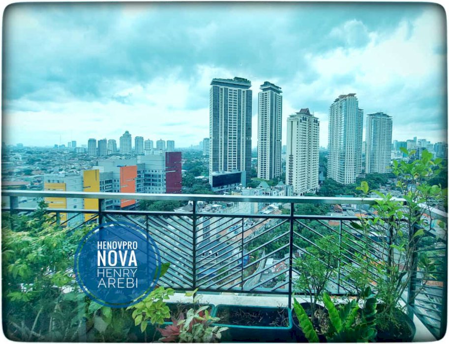 Pakubuwono Residence Unit Renov 3BR jadi 2BR City View