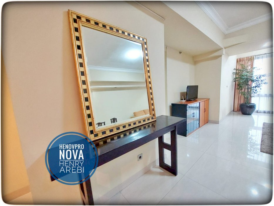Taman Anggrek Condo 2+1BR Unit Sudut Full Renov CITY VIEW