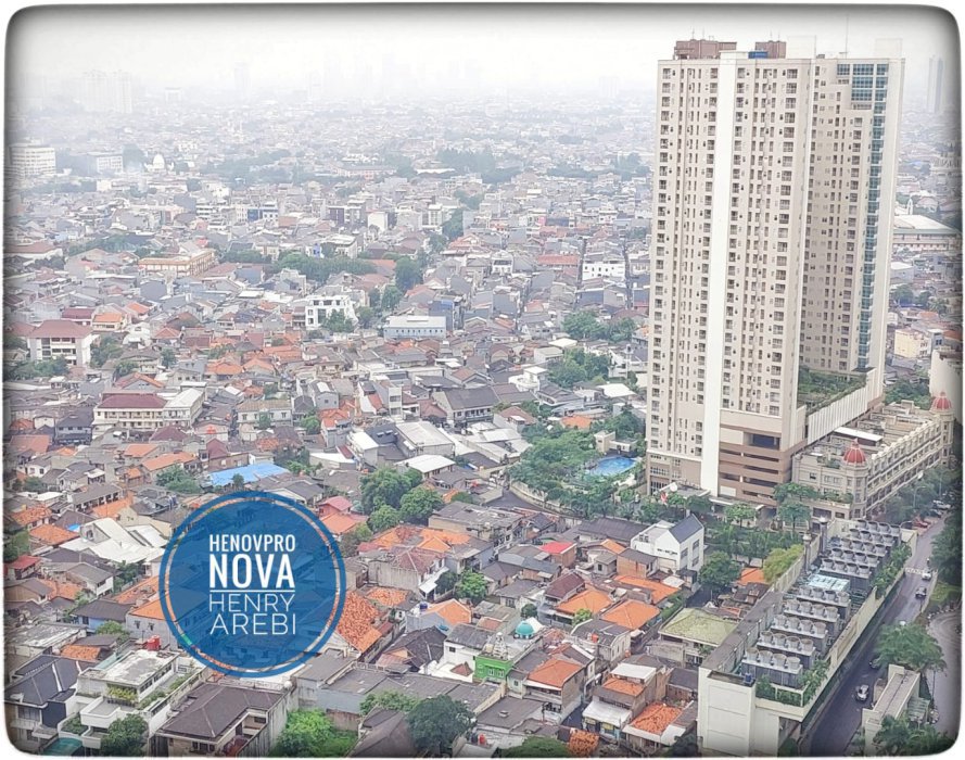 Taman Anggrek Condo 2+1BR Unit Sudut Full Renov CITY VIEW