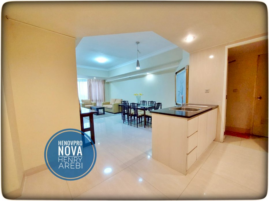 Taman Anggrek Condo 2+1BR Unit Sudut Full Renov CITY VIEW