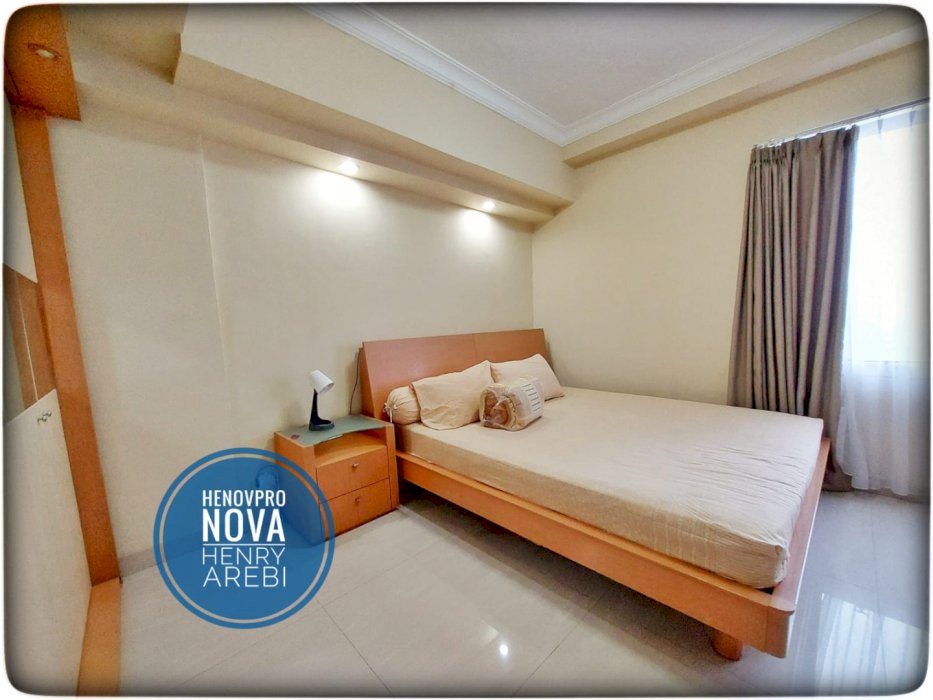 Taman Anggrek Condo 2+1BR Unit Sudut Full Renov CITY VIEW