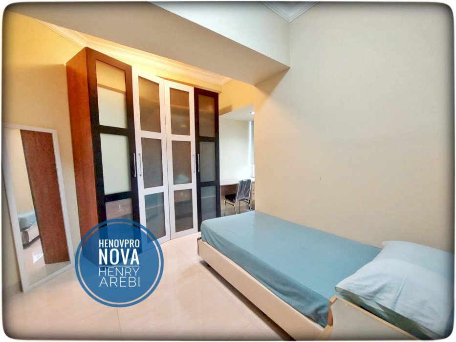 Taman Anggrek Condo 2+1BR Unit Sudut Full Renov CITY VIEW