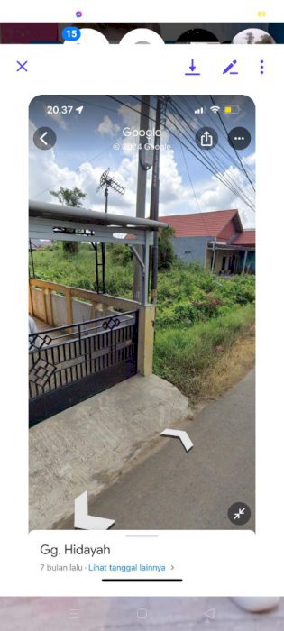 Jual tanah kamplingan