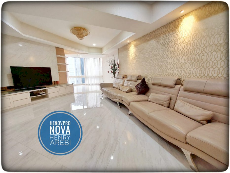 Taman Anggrek Unit WOW CANTIK 3+1 BR Full Furnish City View