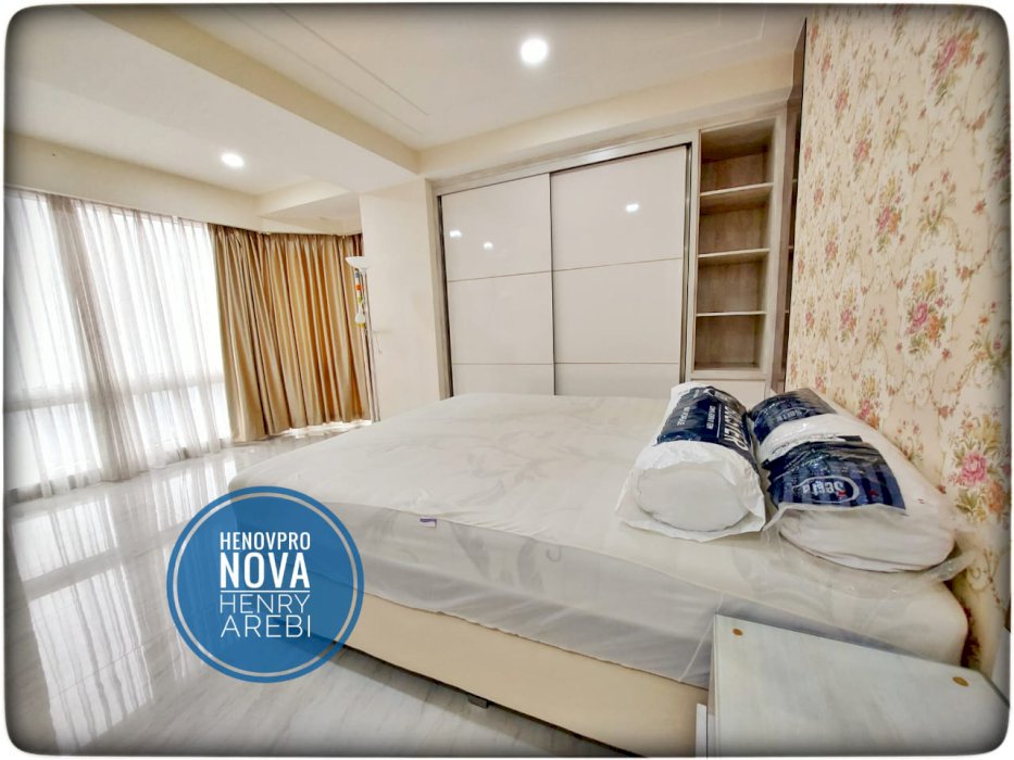 Taman Anggrek Unit WOW CANTIK 3+1 BR Full Furnish City View
