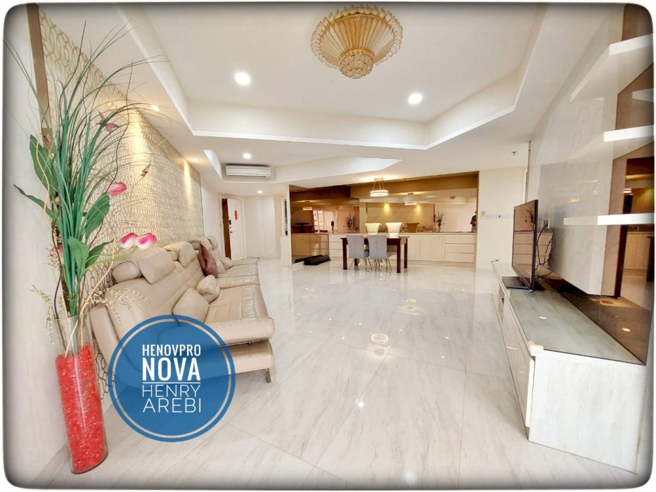 Taman Anggrek Unit WOW CANTIK 3+1 BR Full Furnish City View