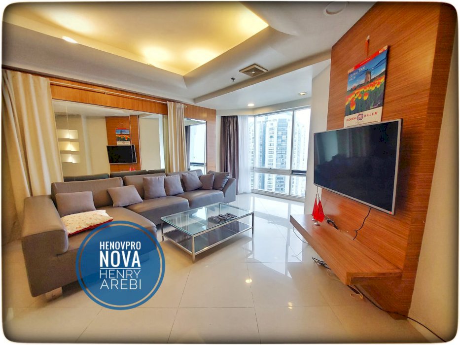 Taman Anggrek Unit 3+1BR Furnish Dkt Mall TA Best City View