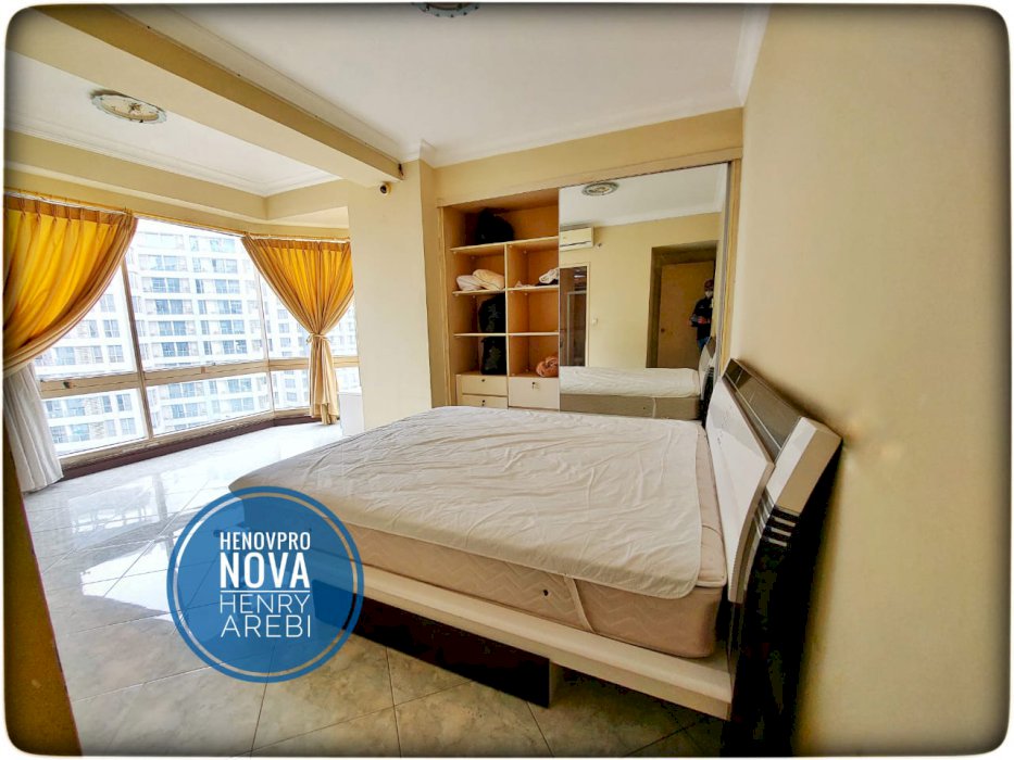 Taman Anggrek Condo 3+1BR Best City View Dekat Mall Termurah