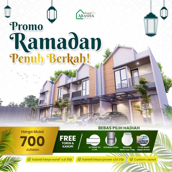 Rumah DP nol di kota Bekasi