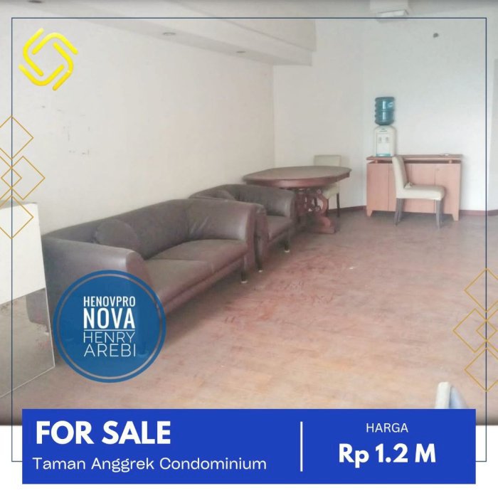 Taman Anggrek Condo 2+1BR SPECIAL PRICE Dekat Mall CP
