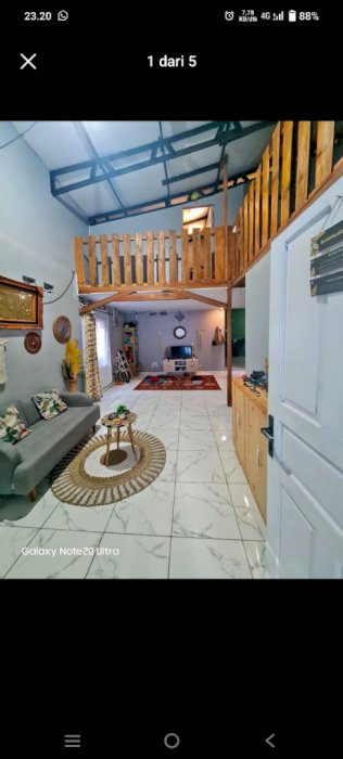 Jual rumah murah dalam beteng yogyakarta cocok buat homestay