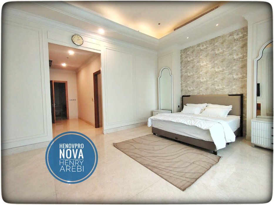 Pacific Place Residence Unit Terbaik 4BR+Study City View Furnish