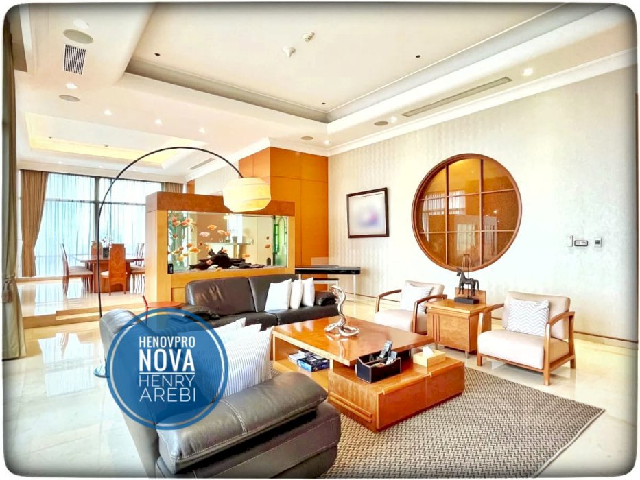 Pacific Place Residence Unit Lux 4BR+Study City View Furnish