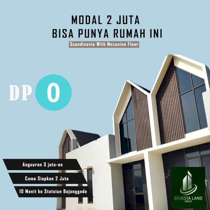 Rumah Tanpa DP di Bogor