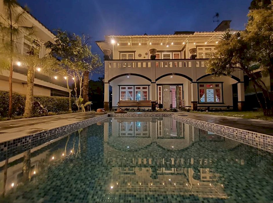 Sewa villa puncak terpercaya