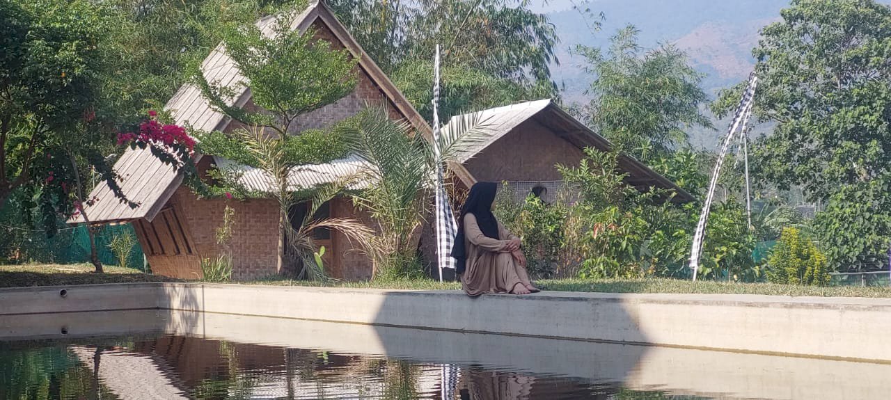 Jual rumah villa  tempat wisata 4500m2  di soreang bandung