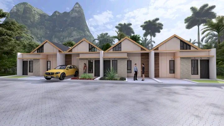 Di jual rumah komersil tipe 36 / 60