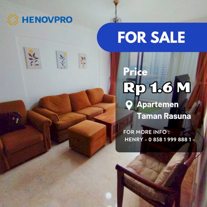 Taman Rasuna 3+1BR Furnish Best Epic View Furnish Jarang Ada