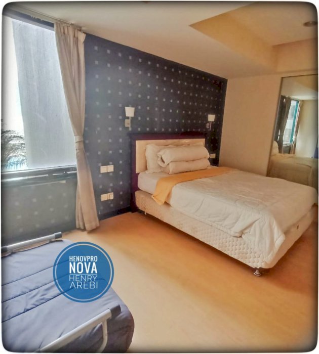Taman Anggrek Condo 2+1BR Sdh Renov Hadap Timur bisa KPA
