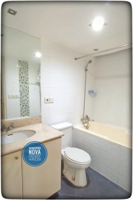 Taman Anggrek Condo 2+1BR Sdh Renov Hadap Timur bisa KPA