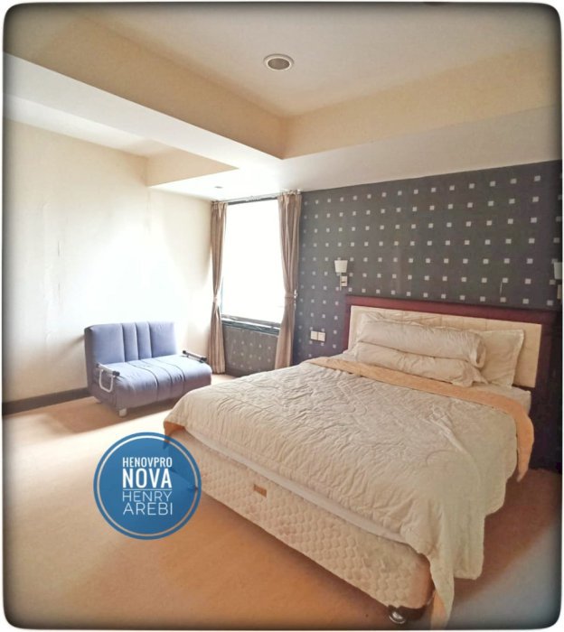 Taman Anggrek Condo 2+1BR Sdh Renov Hadap Timur bisa KPA