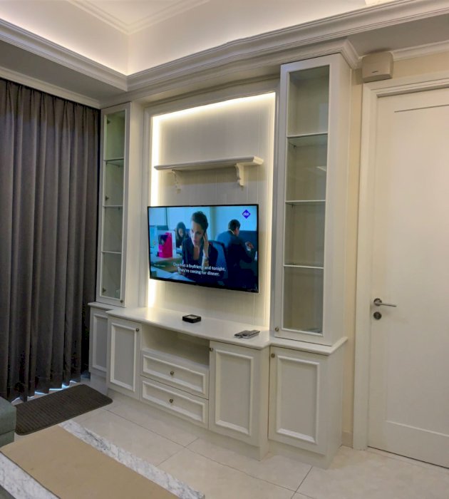 Taman Anggrek Residence Unit 2+1 BR Furnished Dkt Mall Taman Anggrek