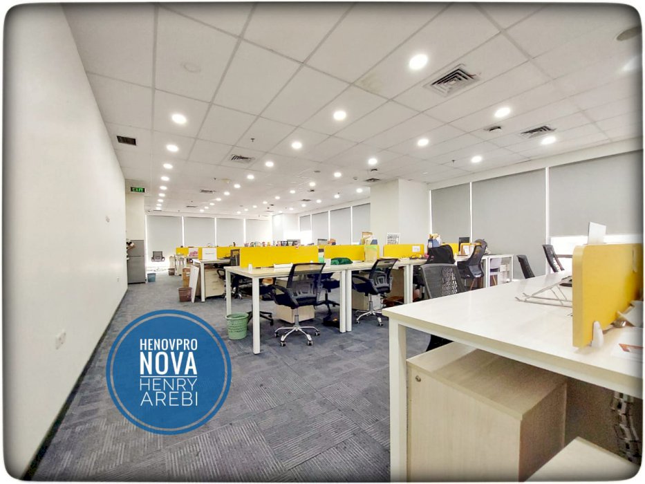 Soho Capital Office Space For Rent Furnish High Floor with City View