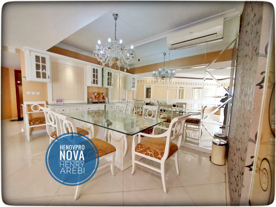 Taman Anggrek Condo 3+1BR SPECIAL UNIT Sdh Renov Brand New