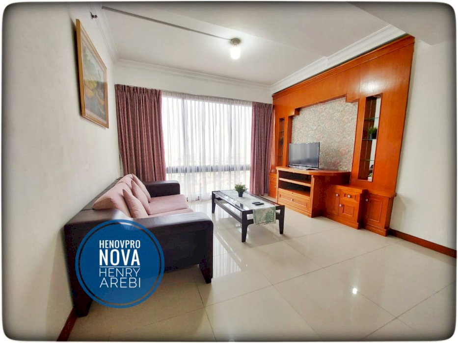 Taman Anggrek Condo 2+1BR SPECIAL UNIT Sdh Renov Hadap City