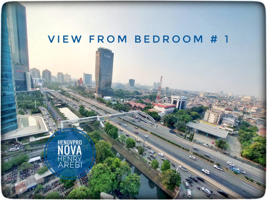 Taman Anggrek Condo 2+1BR SPECIAL UNIT Sdh Renov Hadap City