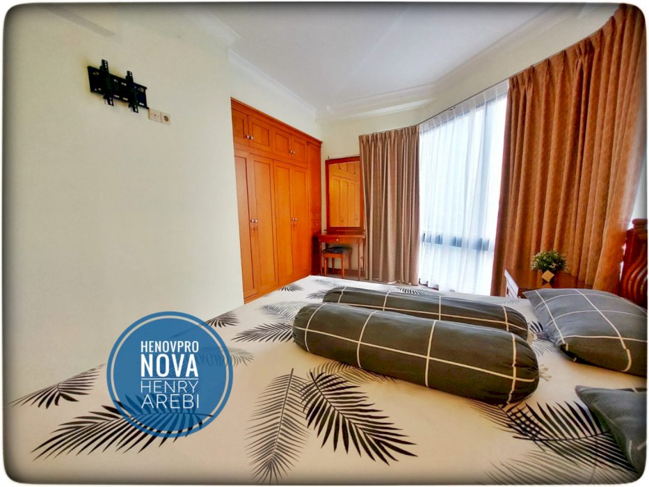 Taman Anggrek Condo 2+1BR SPECIAL UNIT Sdh Renov Hadap City