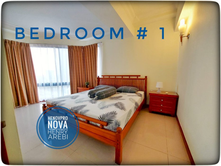 Taman Anggrek Condo 2+1BR SPECIAL UNIT Sdh Renov Hadap City