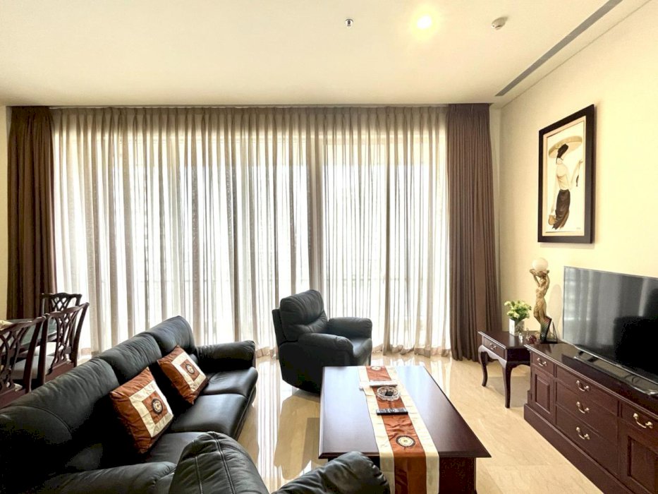 TURUN HARGA PAKUBUWONO SPRING 2+1BR Full Furnish BEST VIEW JARANG ADA